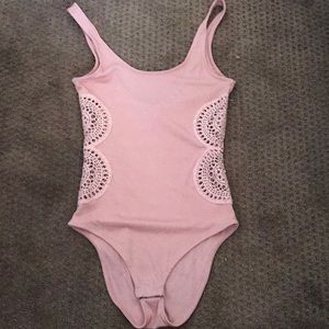 Blush bodysuit